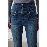 AZUL DENIM ハイウエストボタンフレアデニム | AZUL BY MOUSSY | 詳細画像8 