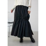 BLK | 2WAYドローストリングデザインスカート | AZUL BY MOUSSY