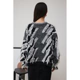 フリンジニットカーディガン | AZUL BY MOUSSY | 詳細画像6 