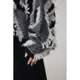 フリンジニットカーディガン | AZUL BY MOUSSY | 詳細画像9 