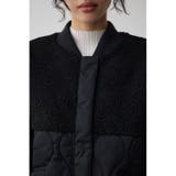 スウィッチングボアブルゾン | AZUL BY MOUSSY | 詳細画像21