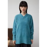 2WAYモヘヤライクVネックニットトップス | AZUL BY MOUSSY | 詳細画像30