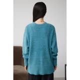 2WAYモヘヤライクVネックニットトップス | AZUL BY MOUSSY | 詳細画像32