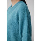 2WAYモヘヤライクVネックニットトップス | AZUL BY MOUSSY | 詳細画像34