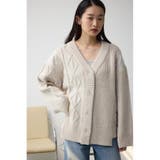コンビネーションカーディガン | AZUL BY MOUSSY | 詳細画像2