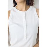 ヘンリーネックタンクトップ | AZUL BY MOUSSY | 詳細画像6 