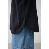 ラウンドヘムビッグTシャツ | AZUL BY MOUSSY | 詳細画像20 