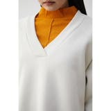 DOUBLE FACE V/N TOPS | AZUL BY MOUSSY | 詳細画像8 
