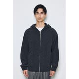 ジップアップニットフーディー | AZUL BY MOUSSY | 詳細画像34