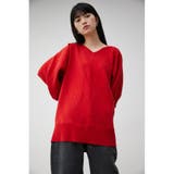 BIAS RIB LOOSE KNIT TOPS | AZUL BY MOUSSY | 詳細画像32