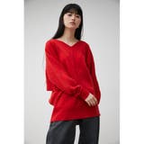 BIAS RIB LOOSE KNIT TOPS | AZUL BY MOUSSY | 詳細画像33