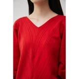 BIAS RIB LOOSE KNIT TOPS | AZUL BY MOUSSY | 詳細画像38