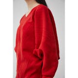 BIAS RIB LOOSE KNIT TOPS | AZUL BY MOUSSY | 詳細画像39