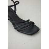 クリアヒールナローストラップサンダル | AZUL BY MOUSSY | 詳細画像10 