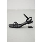 クリアヒールナローストラップサンダル | AZUL BY MOUSSY | 詳細画像7 