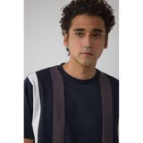 ラインスウィッチングTシャツ | AZUL BY MOUSSY | 詳細画像13