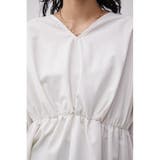 2WAY BALLOON SLEEVE PEPLUM BL | AZUL BY MOUSSY | 詳細画像8