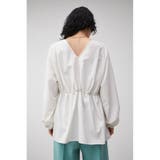 2WAY BALLOON SLEEVE PEPLUM BL | AZUL BY MOUSSY | 詳細画像12