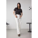 AZUL DENIM ハイウエストワイドデニム | AZUL BY MOUSSY | 詳細画像3