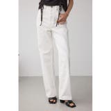 O/WHT1 | AZUL DENIM ハイウエストワイドデニム | AZUL BY MOUSSY
