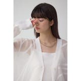 スカシガラニットカーデ | AZUL BY MOUSSY | 詳細画像2