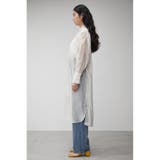 SHEER LONG SHIRT | AZUL BY MOUSSY | 詳細画像6 