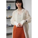 シアーロングシャツ | AZUL BY MOUSSY | 詳細画像2