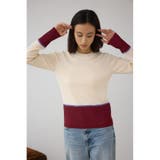 ラメバイカラーニットトップス | AZUL BY MOUSSY | 詳細画像3 