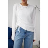 WHT | シャギーデザイントップス | AZUL BY MOUSSY