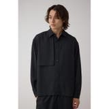 C/Tトロミアシンメトリー長袖シャツ | AZUL BY MOUSSY | 詳細画像3 