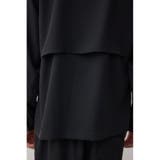 C/Tトロミアシンメトリー長袖シャツ | AZUL BY MOUSSY | 詳細画像9 