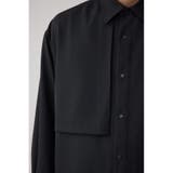 C/Tトロミアシンメトリー長袖シャツ | AZUL BY MOUSSY | 詳細画像10 