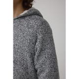 ガーターボアジップニット フーディー | AZUL BY MOUSSY | 詳細画像25 