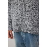 ガーターボアジップニット フーディー | AZUL BY MOUSSY | 詳細画像27 