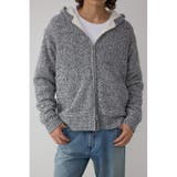 ガーターボアジップニット フーディー | AZUL BY MOUSSY | 詳細画像16 