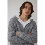 ガーターボアジップニット フーディー | AZUL BY MOUSSY | 詳細画像17 