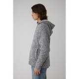 ガーターボアジップニット フーディー | AZUL BY MOUSSY | 詳細画像21