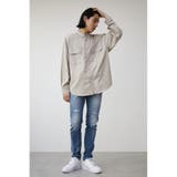 OUTLINE STITCH SHIRT | AZUL BY MOUSSY | 詳細画像11