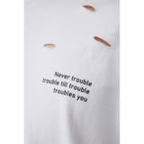 ピグメントダメージTシャツ | AZUL BY MOUSSY | 詳細画像9 