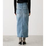HIGH WAIST SLIT DENIM SK ２ | AZUL BY MOUSSY | 詳細画像37 