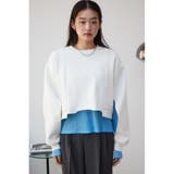 クロップドスウエットトップス | AZUL BY MOUSSY | 詳細画像4 