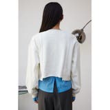 クロップドスウエットトップス | AZUL BY MOUSSY | 詳細画像6 