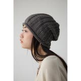 クラッシュニットビーニー | AZUL BY MOUSSY | 詳細画像4 