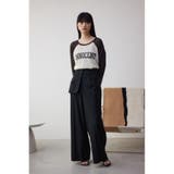 シアーロゴニットトップス | AZUL BY MOUSSY | 詳細画像3
