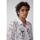 シアーマーブル総柄シャツ | AZUL BY MOUSSY | 詳細画像2 