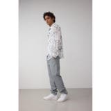 シアーマーブル総柄シャツ | AZUL BY MOUSSY | 詳細画像4 