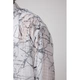 シアーマーブル総柄シャツ | AZUL BY MOUSSY | 詳細画像9 