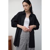 コットンリネンバックデザインシャツ | AZUL BY MOUSSY | 詳細画像14 