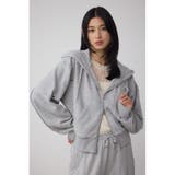 ジップアップダメージフーディー | AZUL BY MOUSSY | 詳細画像15 