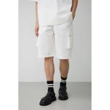 WHT | ストレッチスラブ天竺カーゴショーツ | AZUL BY MOUSSY